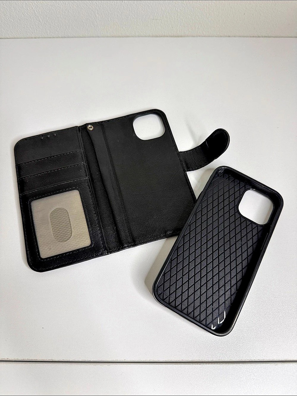 Detachable Wallet Case Card Holder for iPhone 13 Mini
